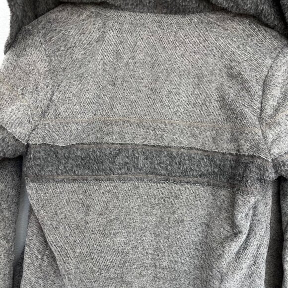 Prana Breathe Button Detail Fleece Lined Sz M Hoodie Grunge Vintage - Picture 15 of 15